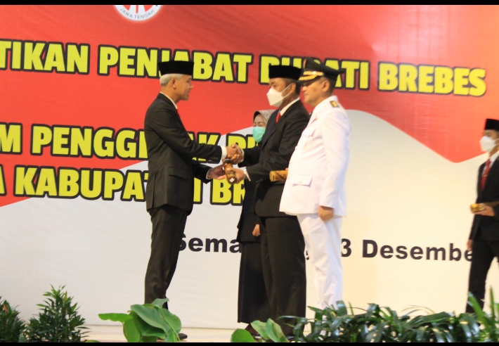 Urip Sihabudin Resmi Pj Bupati Brebes Patrolinews86