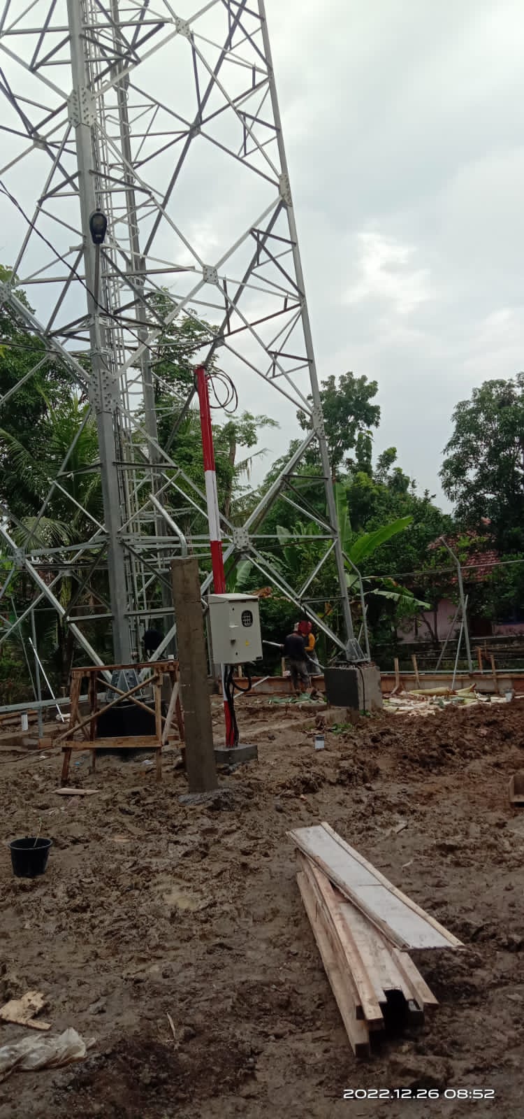 Penegak perda diharap turun tangan : Pembangunan Tower Seluler Di Kecamatan Cimahi Di duga belum Memiliki izin 8 IMG 20230102 WA0016