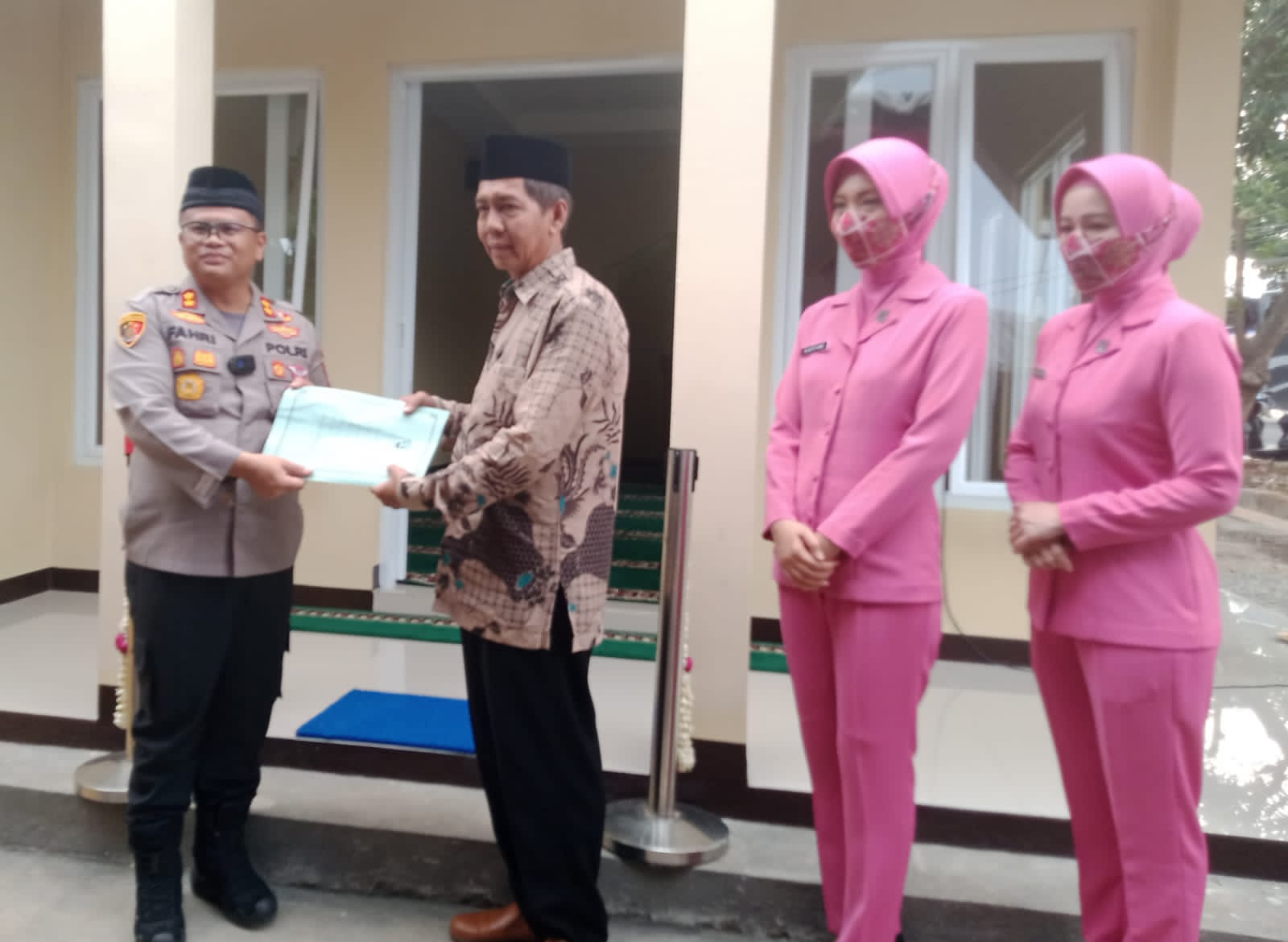 Kapolres Cirebon Kota Meresmikan Mushola AL FAKHRIYAH 2 8 IMG 20230103 WA0110