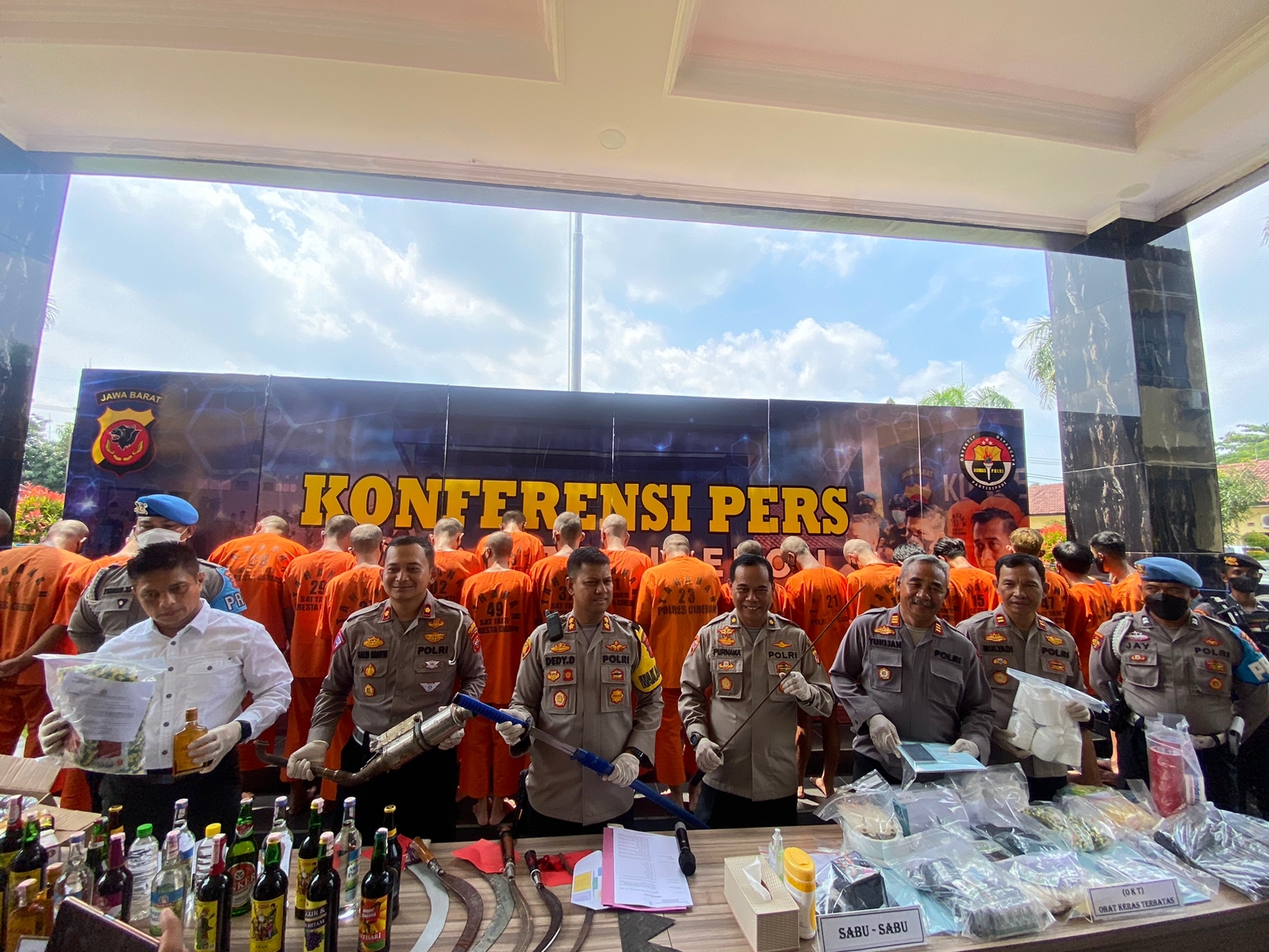 Polresta Cirebon Amankan Puluhan Tersangka Hasil Operasi KRYD. 12 IMG 20230116 WA0098