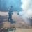 Upaya Cegah DBD, Polisi Bersama Instansi Terkait Lakukan Fogging di Ponpes Mursyidul Falah