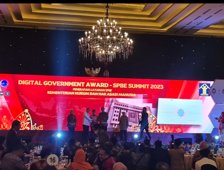 Terbaik dalam Layanan Digital, Kemenkumham Terima Penghargaan dari Kementerian PANRB 9 Screenshot 20230321 120227