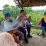 Sambangi Petani Kebun, Kapolsek Kasokandel Berikan Motivasi