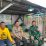 Jalin Sinergi Bhabinkamtibmas Kelurahan Kebon baru Polsek Utbar Polres Ciko Bersama Babinsa Amankan Wilayah