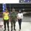 Patroli jaga Kondusifitas wilayah Babinsa Koramil 07 Gatak Pantau Arus Penumpang KRL Stasiun Gawok.