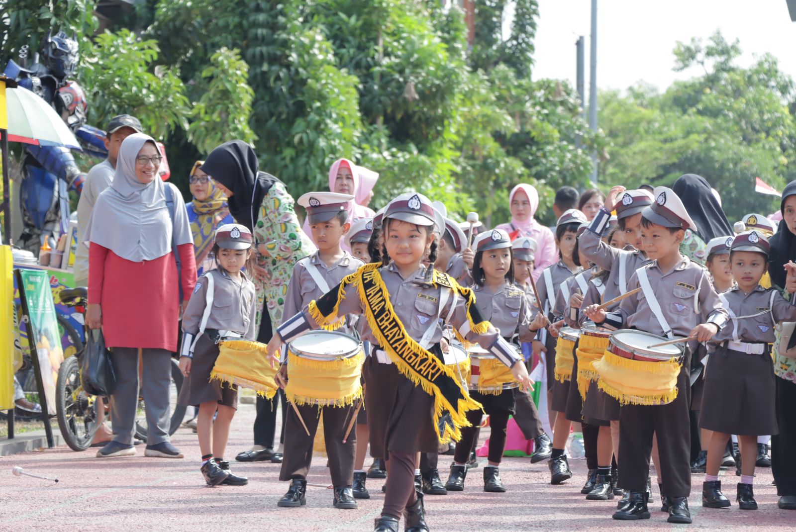 Kapolres Majalengka dan Ketua Bhayangkari Cabang Majalengka Pimpin Acara Promosi TK Kemala Bhayangkari 8 IMG 20230528 WA0083