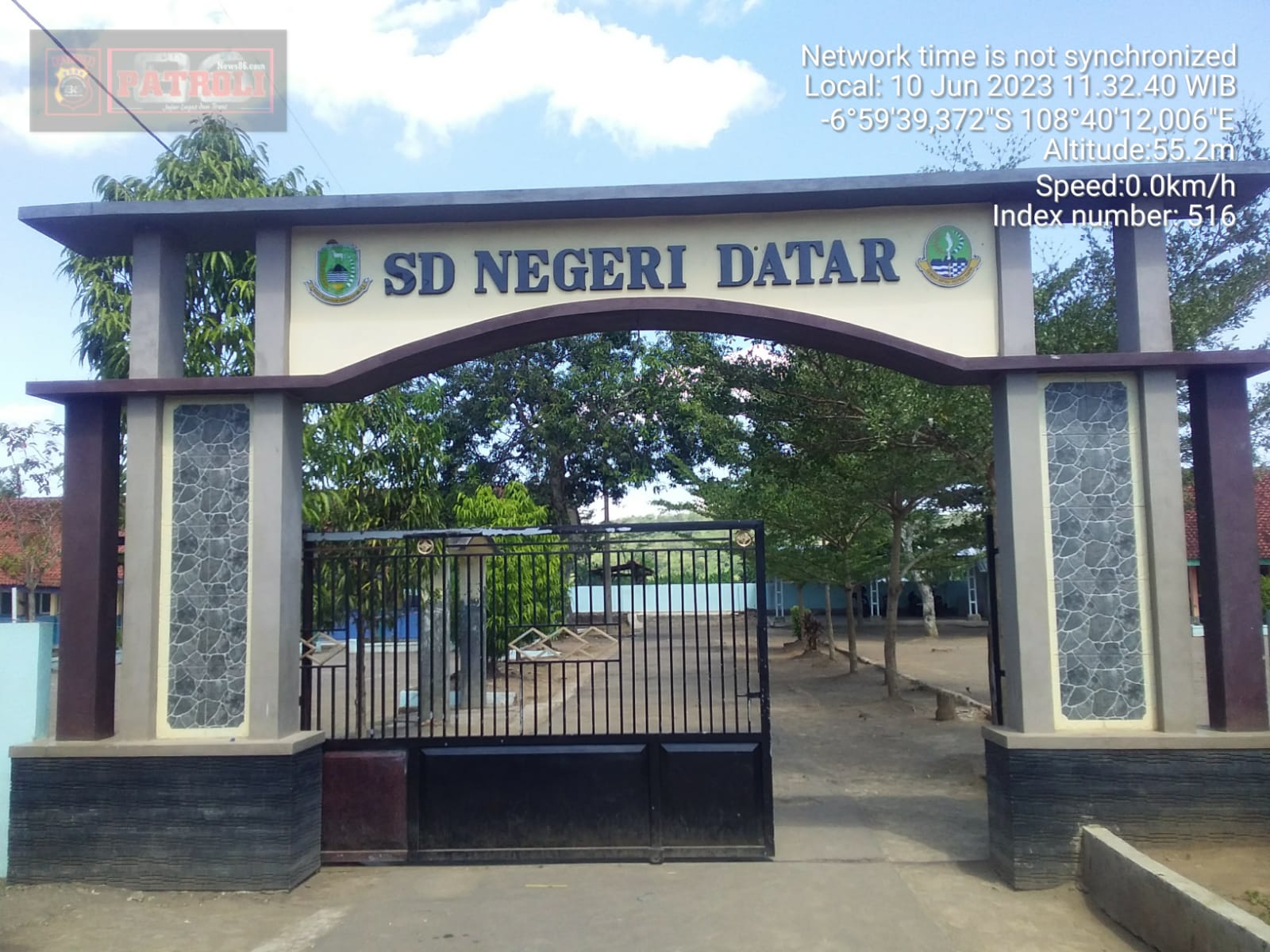 Akibat Atap sering bocor Ruang Kelas 2 SDN Datar di kosongkan 12 IMG 20230610 WA0103