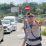 Kapolres Boyolali Turun Langsung Pimpin Pengaturan Lalu-lintas Gerbang Exit Tol Mojosongo Boyolali.