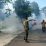 Cegah Penyakit DBD Babinsa Banyudono Bantu Fogging di Desa Bendan
