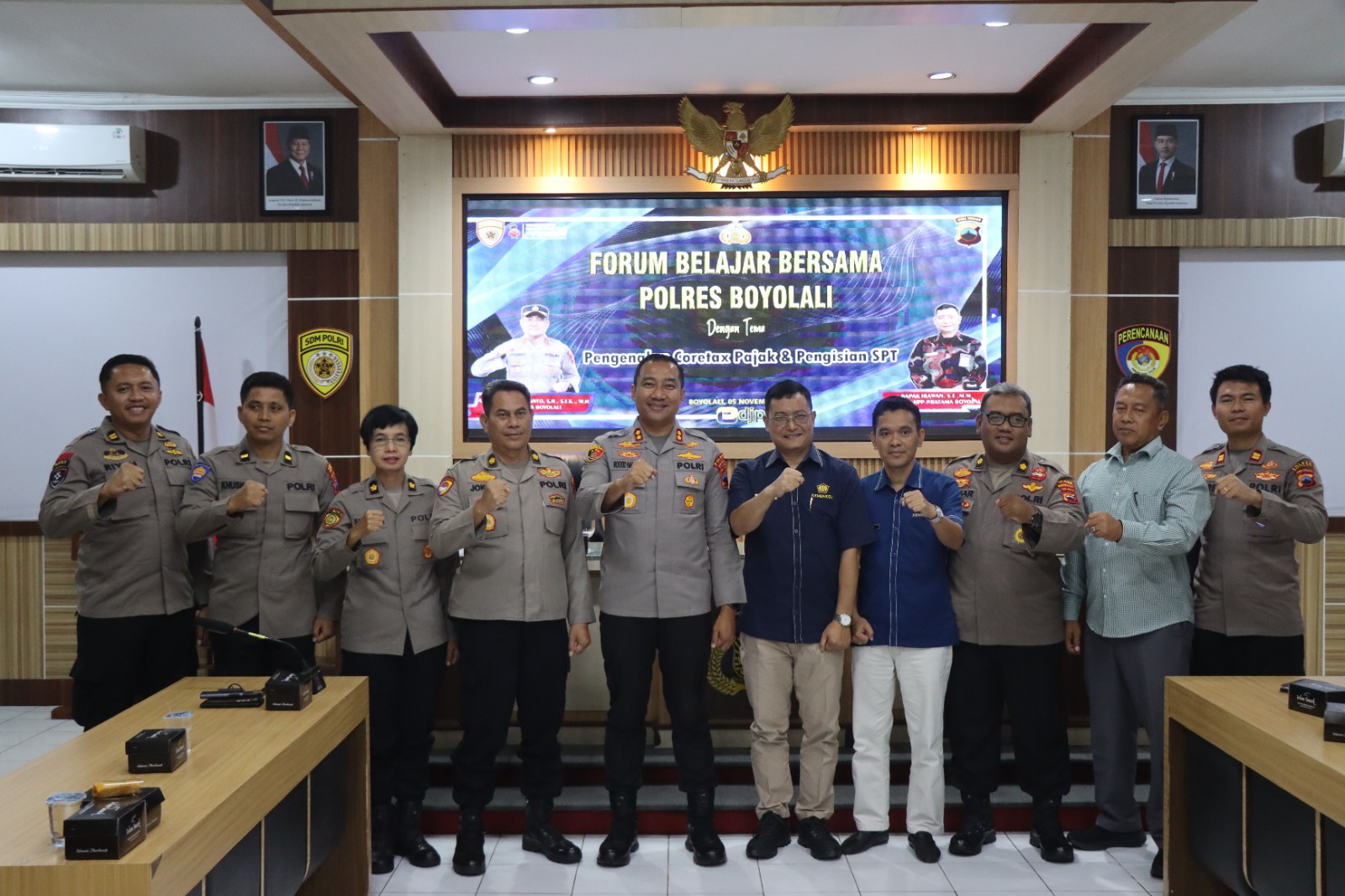 Polres Boyolali Gelar Forum Belajar Bersama, Bertema Pengenalan Coretax Pajak dan Pengisian SPT 9 IMG 20251105 WA0069