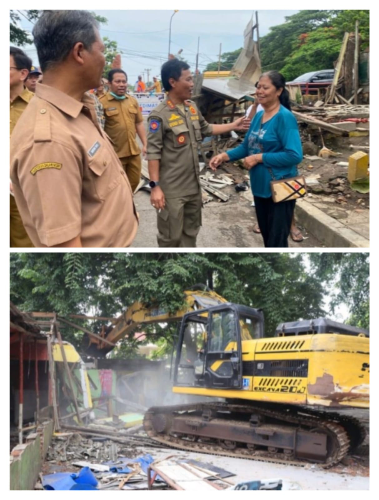 Langkah Nyata Penataan Kota, Pemkot Cirebon Bongkar Bangunan PKL di Bantaran Sungai Sukalila Cirebon 12 IMG 20251216 WA0019