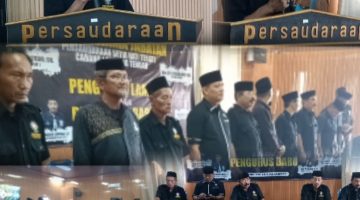 Halal bi halal dan Rapat Kerja PSHT Cabang Lampung Tengah