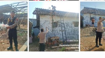 Picu Kerusakan Rumah, Polres Pekalongan Kota Ajak Warga Cegah Balon Udara Liar dan Petasan