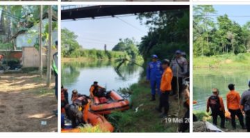 Korban Tenggelam di Sungai Sengkarang Berhasil Dievakuasi Oleh Tim SAR Gabungan dan Polres Pekalongan Kota