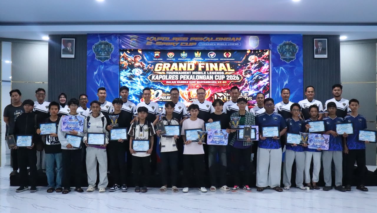 83 Tim Bertarung, Raja Global Juarai Mobile Legends Kapolres Pekalongan Cup 2026 9 IMG 20260608 WA0001