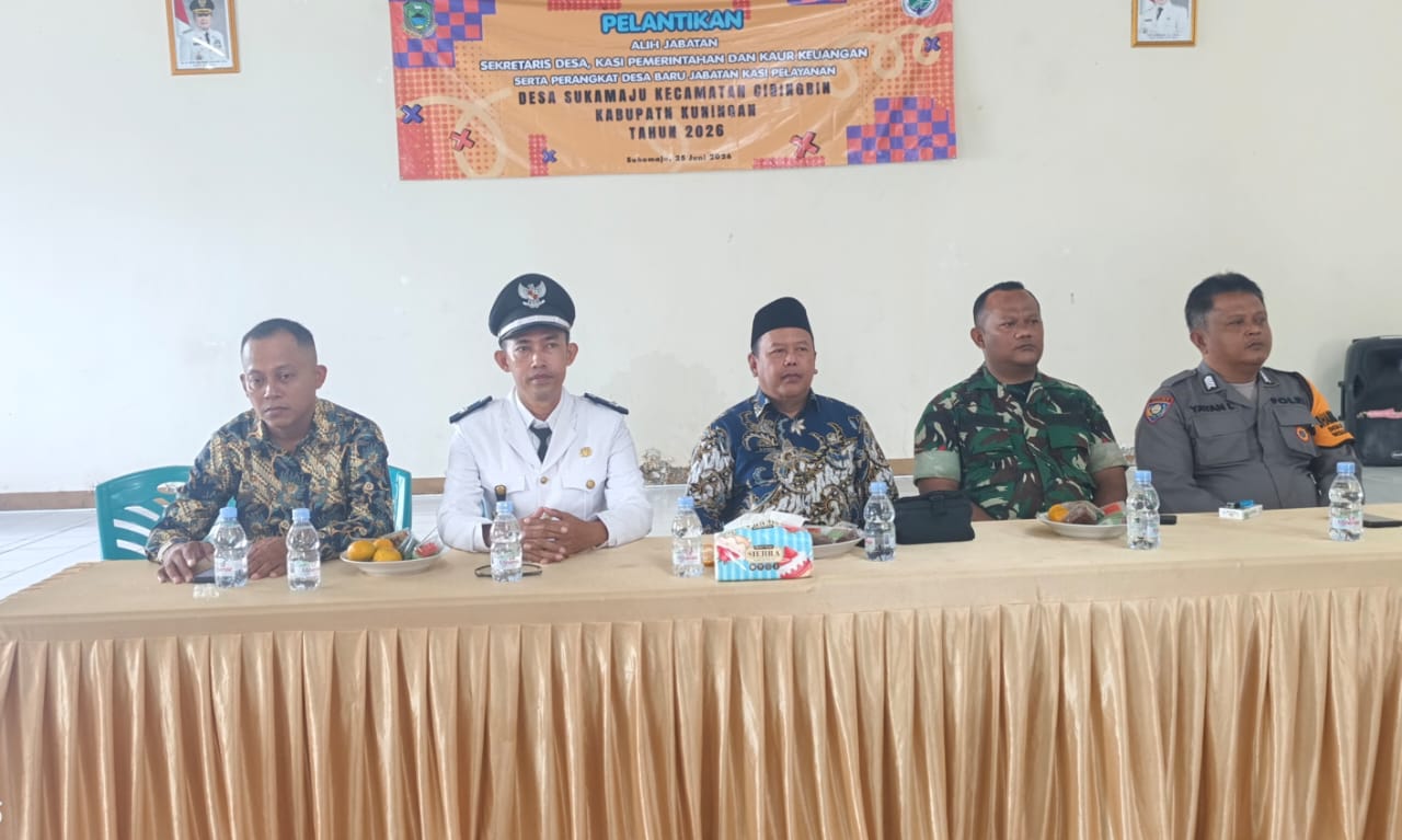 Pemdes Sukamaju Resmi Lantik Muhammad Deden Setia Aji.S.Ag Sebagai Kasipel 12 IMG 20260625 WA0032