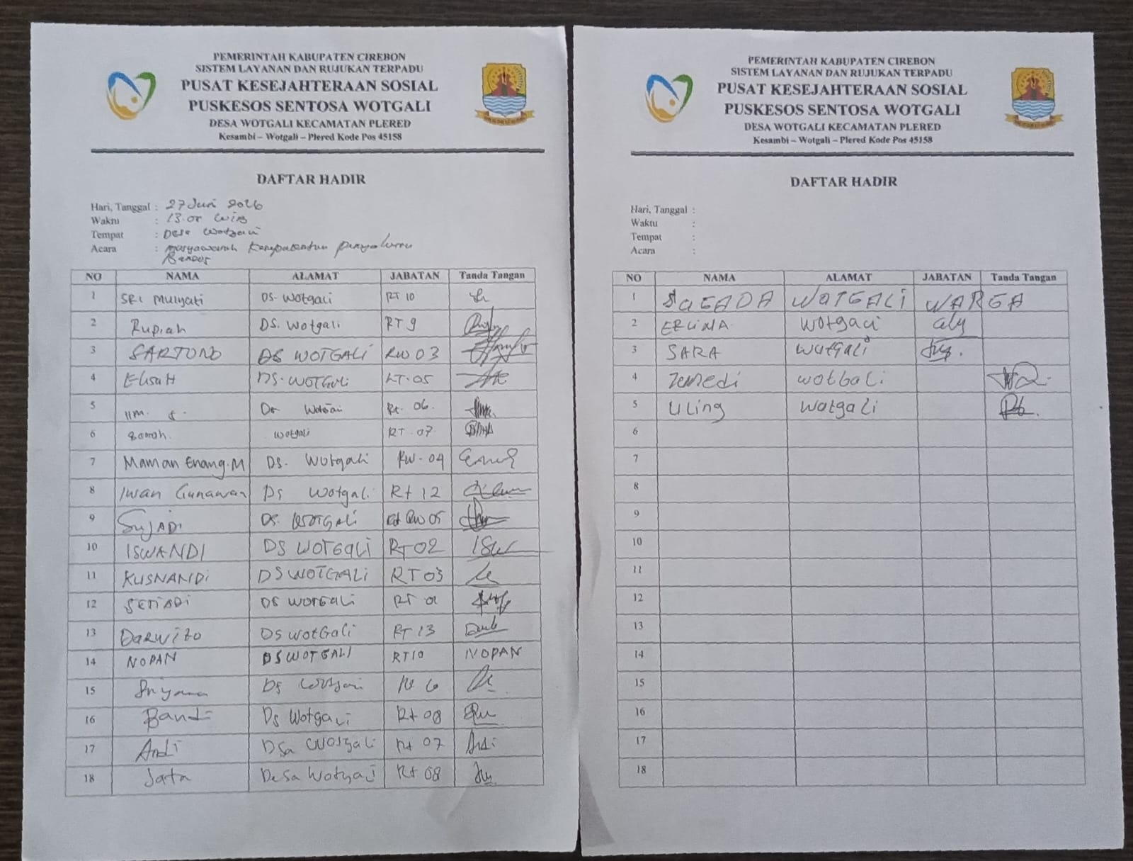 Usai Viral Dugaan Pungutan Bansos, Perangkat Desa Wotgali Buka Klarifikasi, Uang Rp15 Ribu Disebut Hasil Musyawarah, Bukan Pungutan Wajib 12 IMG 20260705 WA0006