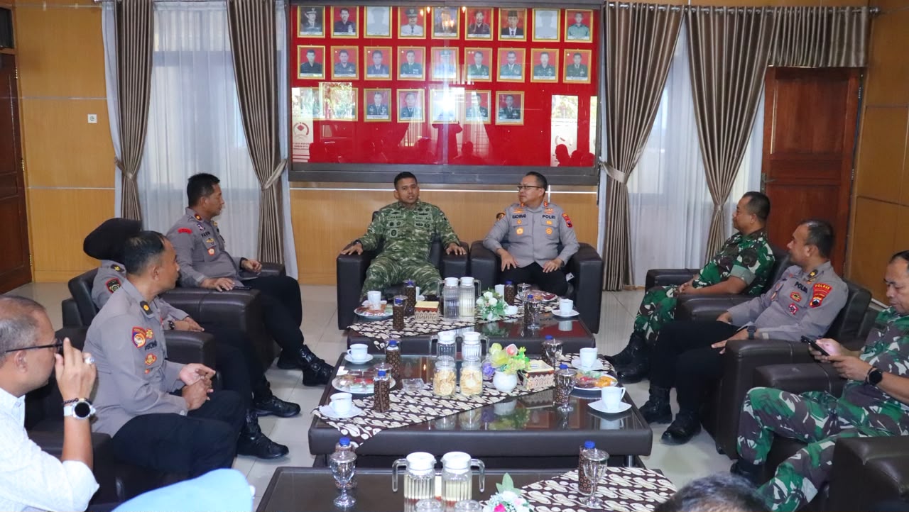 Pererat Sinergitas, Kapolres Pekalongan Kunjungi Kodim 0710/Pekalongan 9 IMG 20260714 WA0015