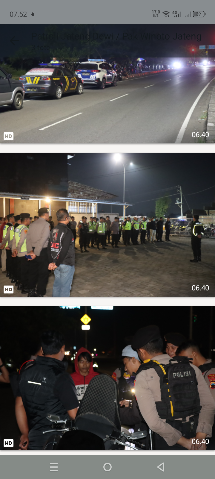 URC Reskrim, Satlantas dan Sat Samapta Sisir Jalur Exit Tol Setono, Pastikan Akhir Pekan di Kota Pekalongan Aman & Kondusif 9 Screenshot 20260712 075216