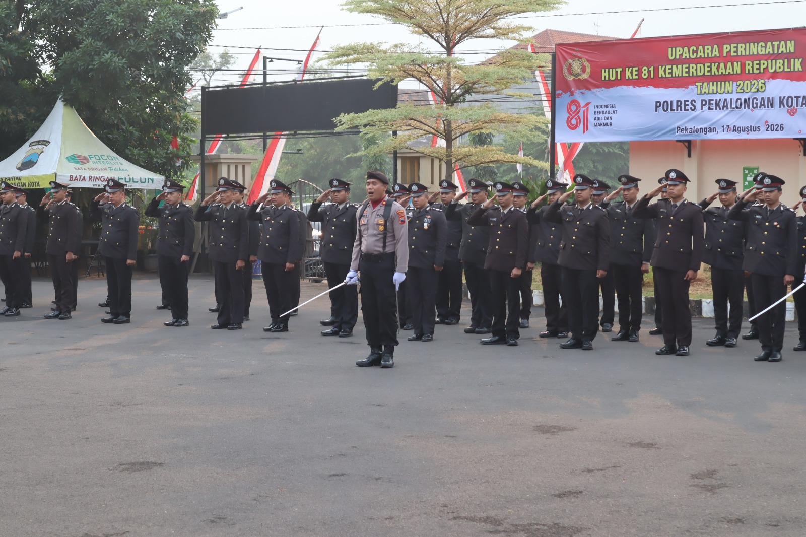 HUT Ke-81 RI, Polres Pekalongan Kota Kobarkan Semangat Pengabdian dan Solidaritas 9 IMG 20260817 WA0045
