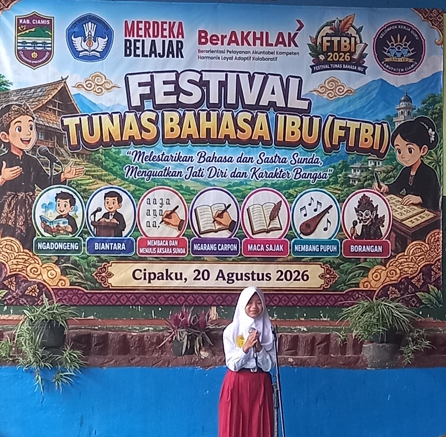 Lestarikan Bahasa Daerah, Kelompok Kerja Kepala Sekolah (K3S) kec.Cipaku Ciamis, Sukses Gelar FTBI Tingkat SD. 9 IMG 20260820 WA0036