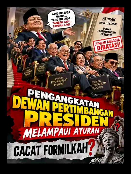 Melegalkan Pesta Politik: Taktik Rule by Law di Balik Gemuknya Postur Negara 9 IMG 20261013 WA0026 1