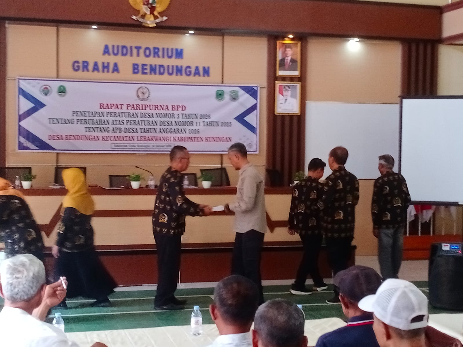 Rapat Paripurna BPBDesa Bendungan Terkait perubahan Atas Peraturan Desa No 11 Tahun 2025 Tentang APBDesa Tahun Anggaran 2026 9 IMG 20261031 WA0034