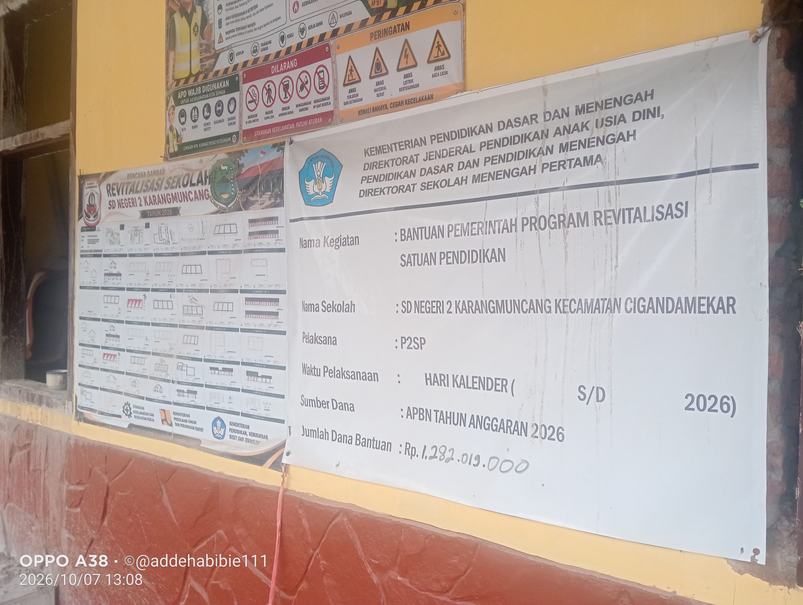 Proyek Revitalisasi SDN 2 Karangmuncang Senilai Rp1,2 Miliar Diduga Lemah Pengawasan, Kepala Sekolah Sulit Ditemui 5 IMG20261007130807 scaled